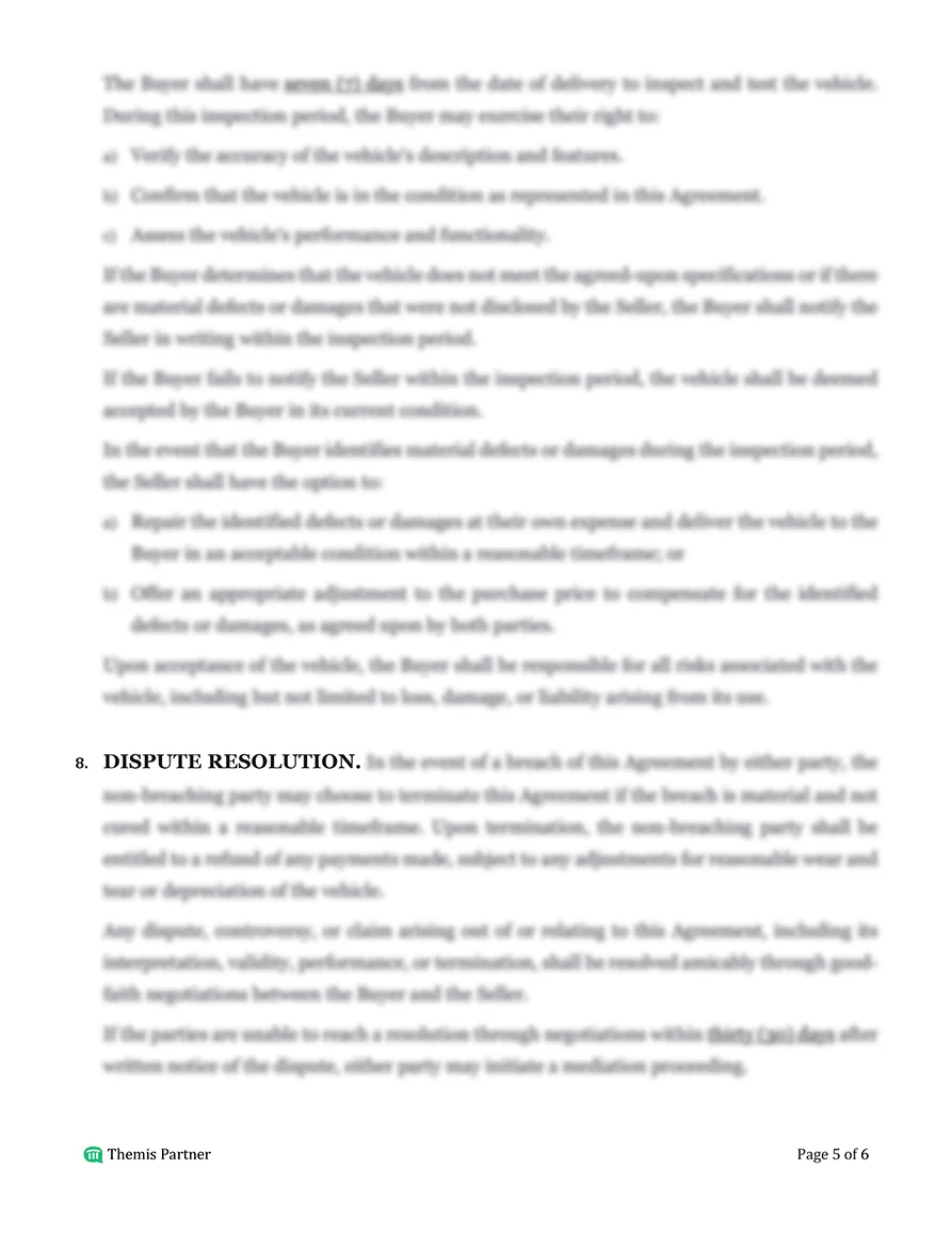 Car purchase agreement Philippines 5