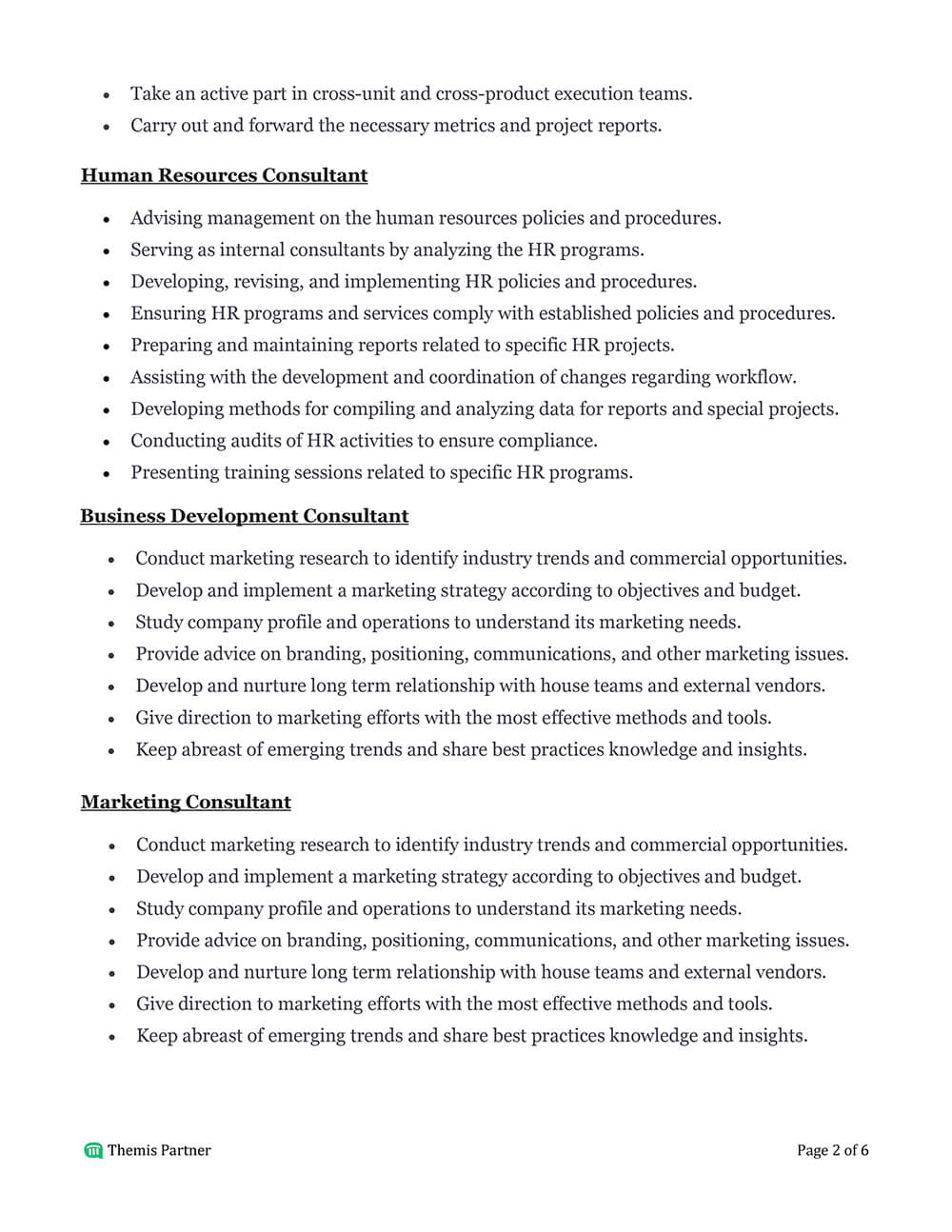 Consulting agreement template 2