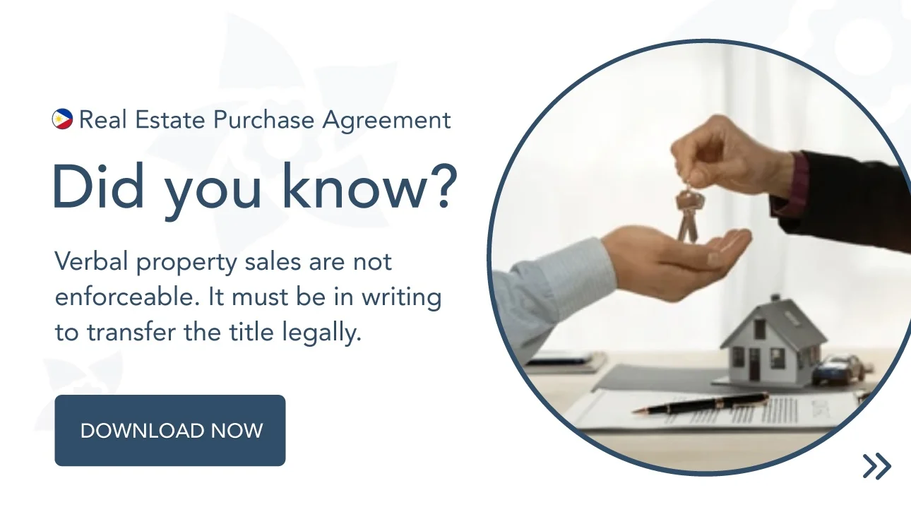 Real estate purchase agreement acquisition sale Philippines